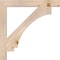Ekena Millwork Imperial Block Smooth Bracket, Douglas Fir, 3 1/2"W x 32"D x 32"H BKT04X32X32IMP05SDF - alternate 4